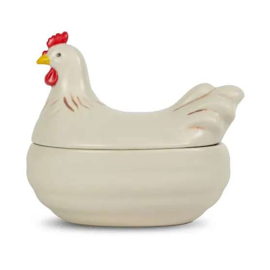 Ellen egg hen, Bone White Sagaform