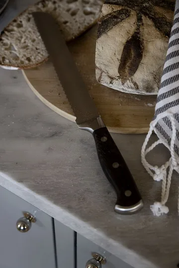 Erik bread knife extra long - Wenge wood-stainless steel - Sagaform