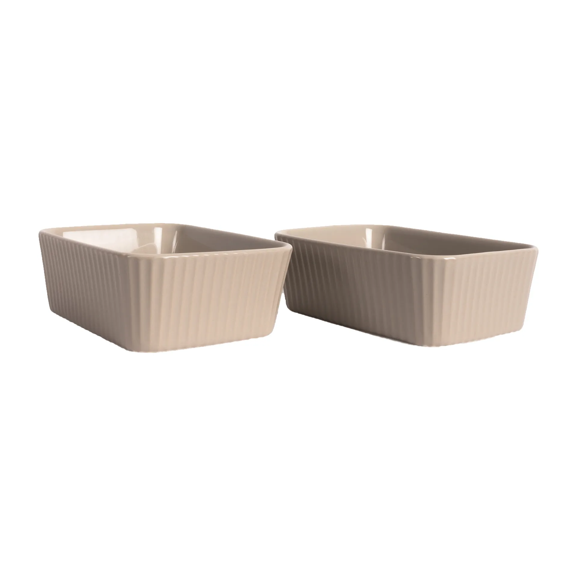 Flora oven dish mini 2-pack, Beige Sagaform