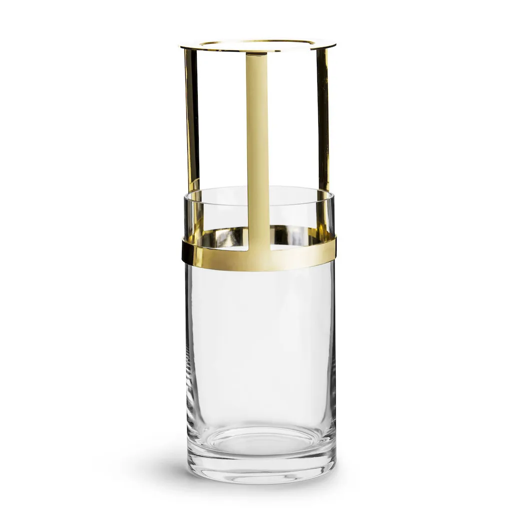 Hold vase, gold-coloured Sagaform