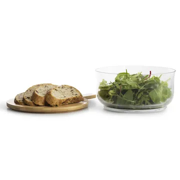 Nature salad bowl with bamboo lid - Ø21 cm - Sagaform