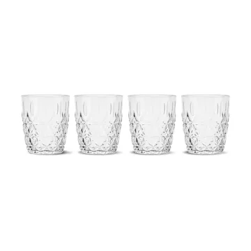 Picknick Juni water glass 28 cl 4-pack - Clear - Sagaform