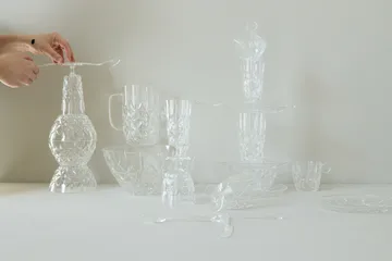 Picnic bowl Ø26 cm  - Clear - Sagaform