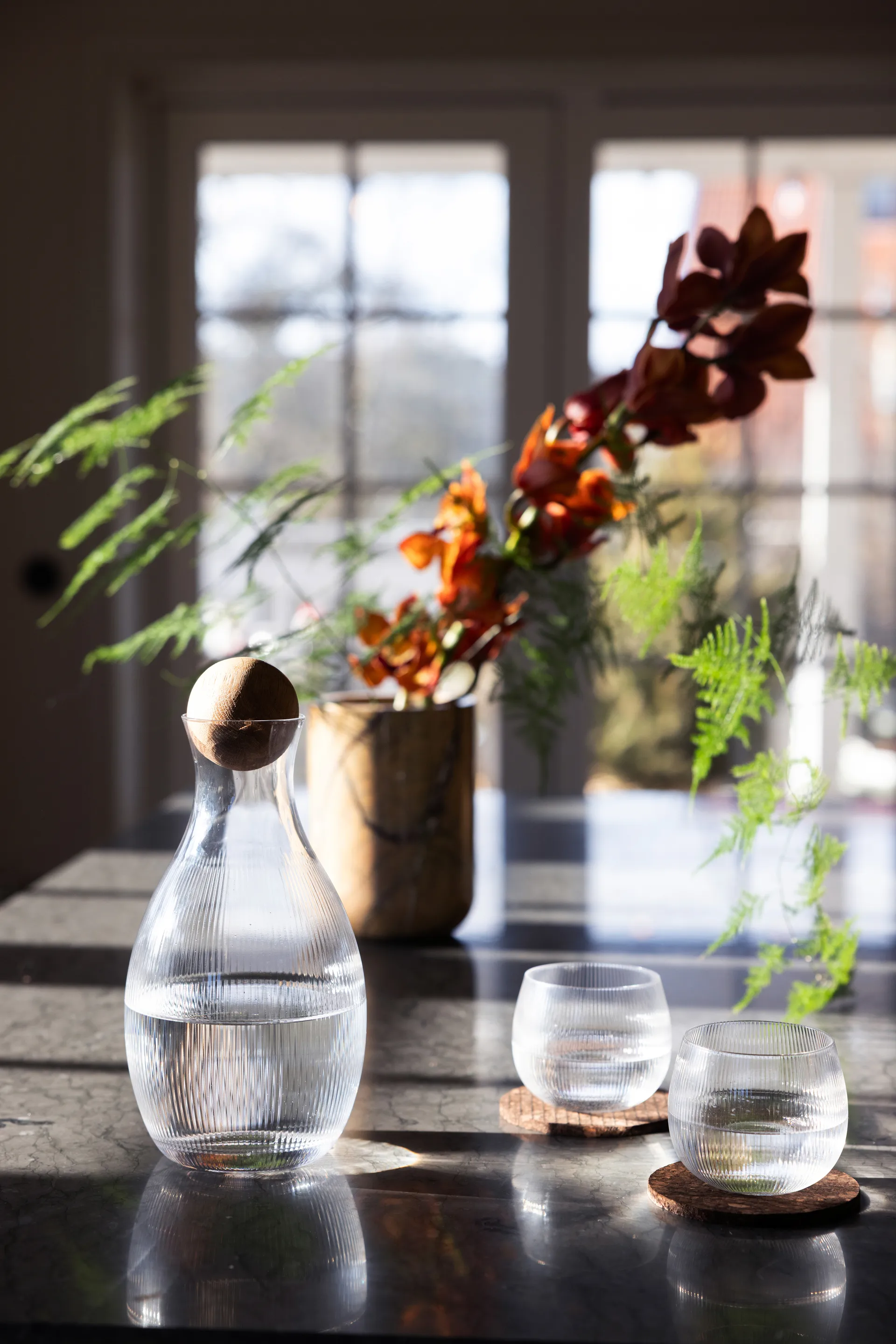 Sagaform Blanka water glass 28 cl 2-pack, Clear Sagaform