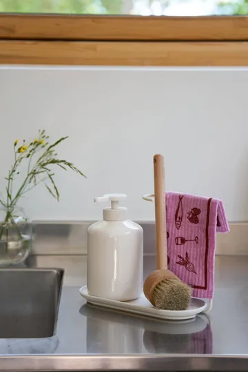 Daily patterned dishcloth - Pink, 3-pack - Scandi Essentials