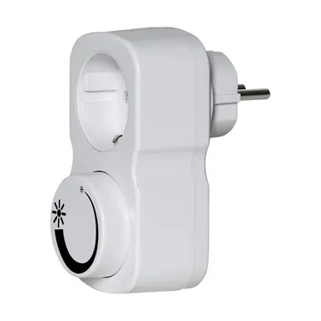 Lit plug-in dimmer Saco - White - Scandi Essentials