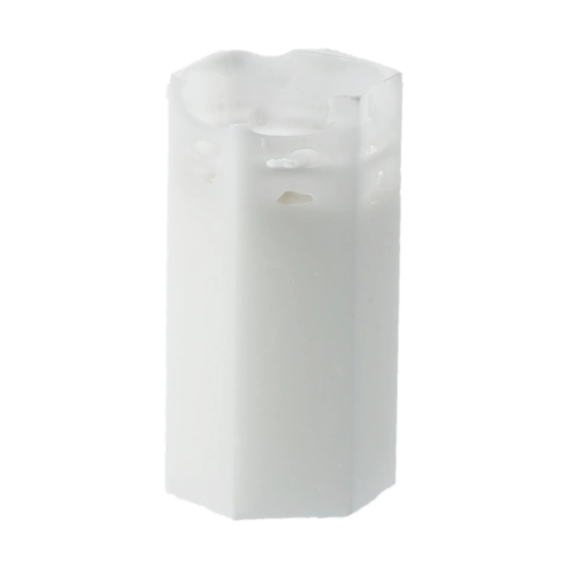 Luminous Spider web block candle, Ø6x10 cm Scandi Essentials
