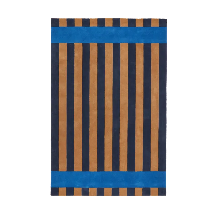 Aisles wool carpet - Blue, 170x240 cm - Scandi Living