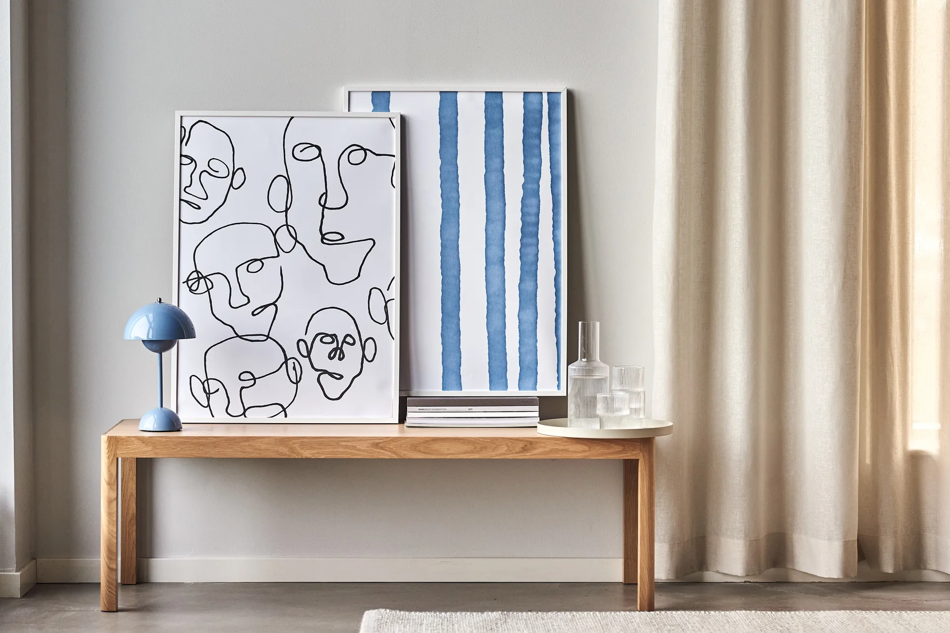 Audience poster black, 50x70 cm Scandi Living