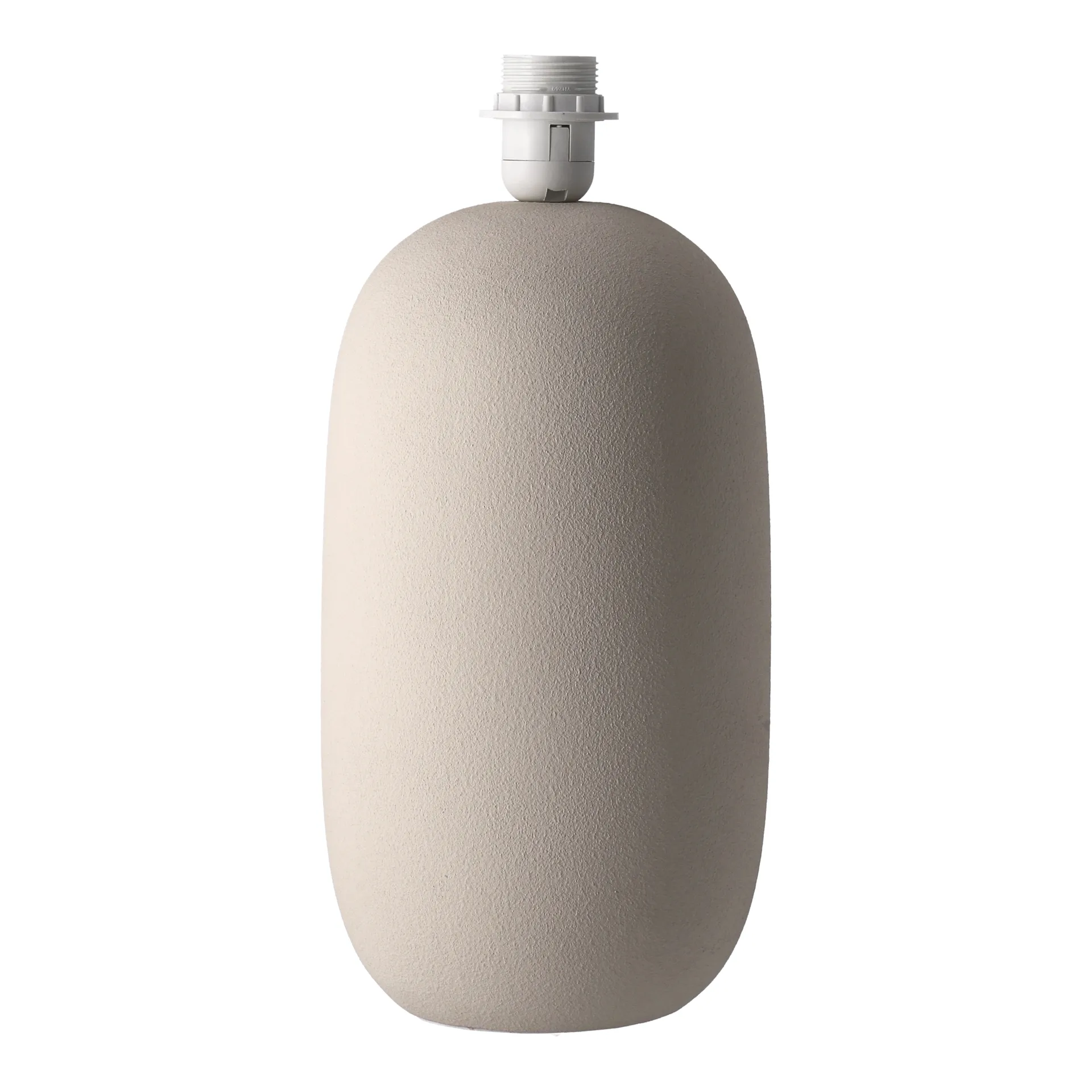 Boulder table lamp 48 cm beige-nature,  Scandi Living