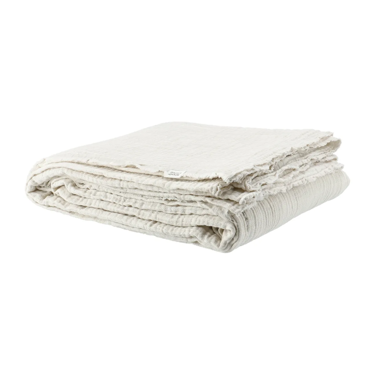 Breeze throw 260x260cm, Off-white Scandi Living