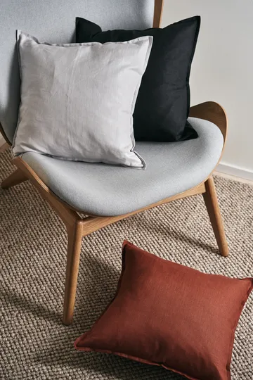 Calm pillow case linen 50x50 cm - Icy Grey - Scandi Living