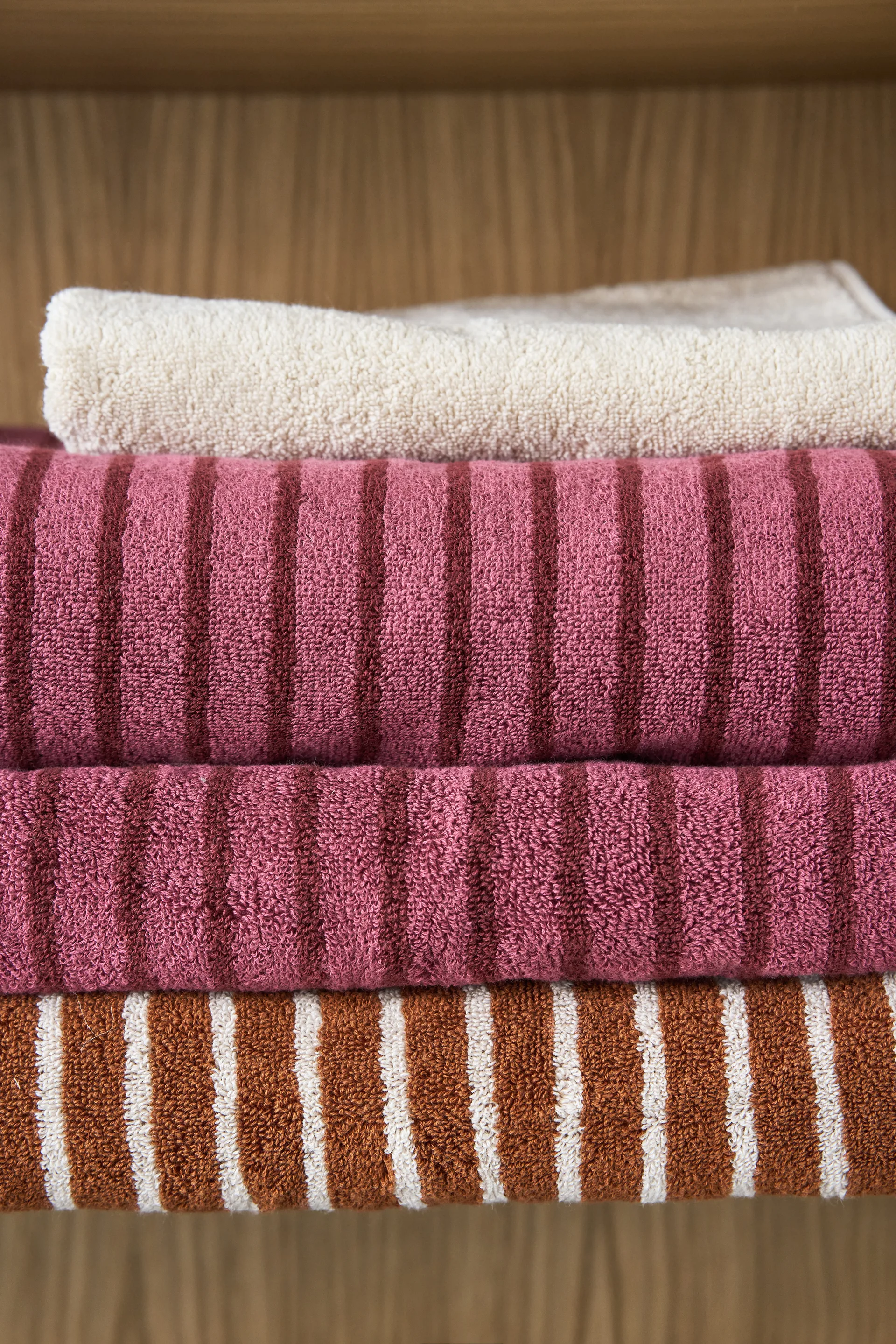 Drift bath towel 100x150 cm, Pink-red Scandi Living