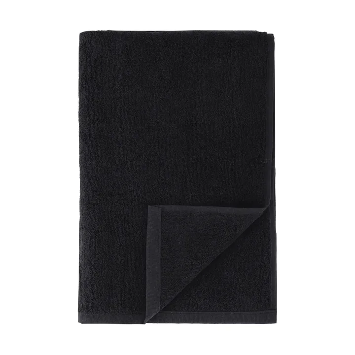 Drift bath towel 70x140 cm - Black - Scandi Living