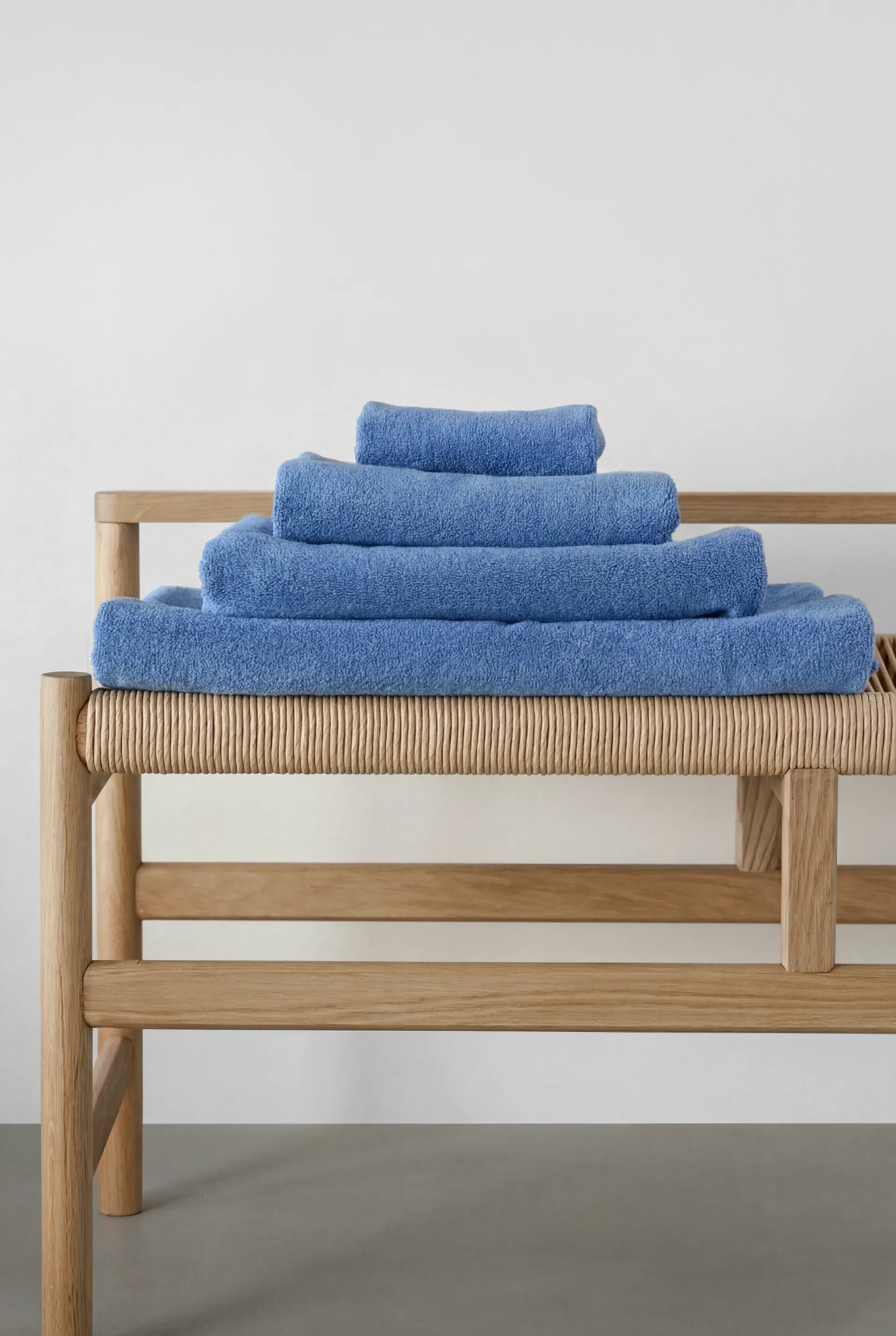Drift towel 30x50 cm, Blue Scandi Living