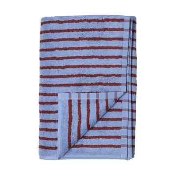Drift towel 50x70 cm - Blue-red - Scandi Living