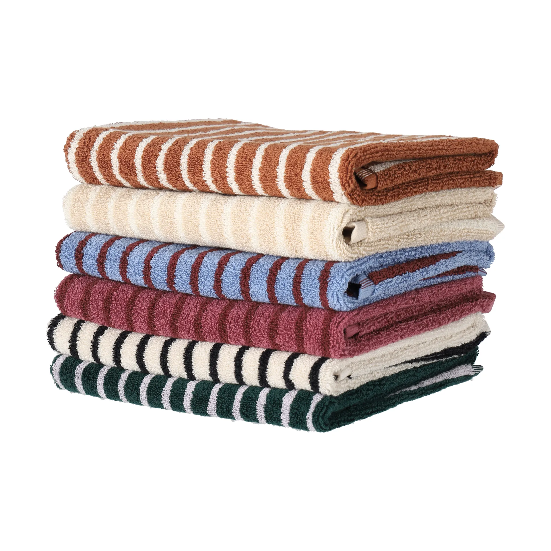 Drift towel 50x70 cm, Pink-red Scandi Living
