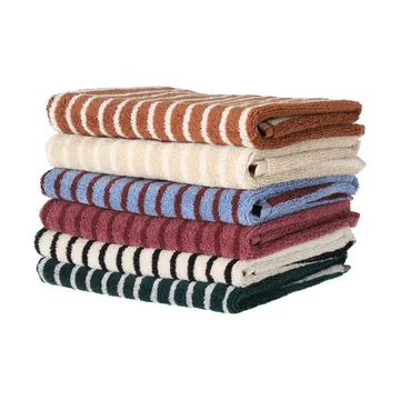 Drift towel 50x70 cm - Pink-red - Scandi Living
