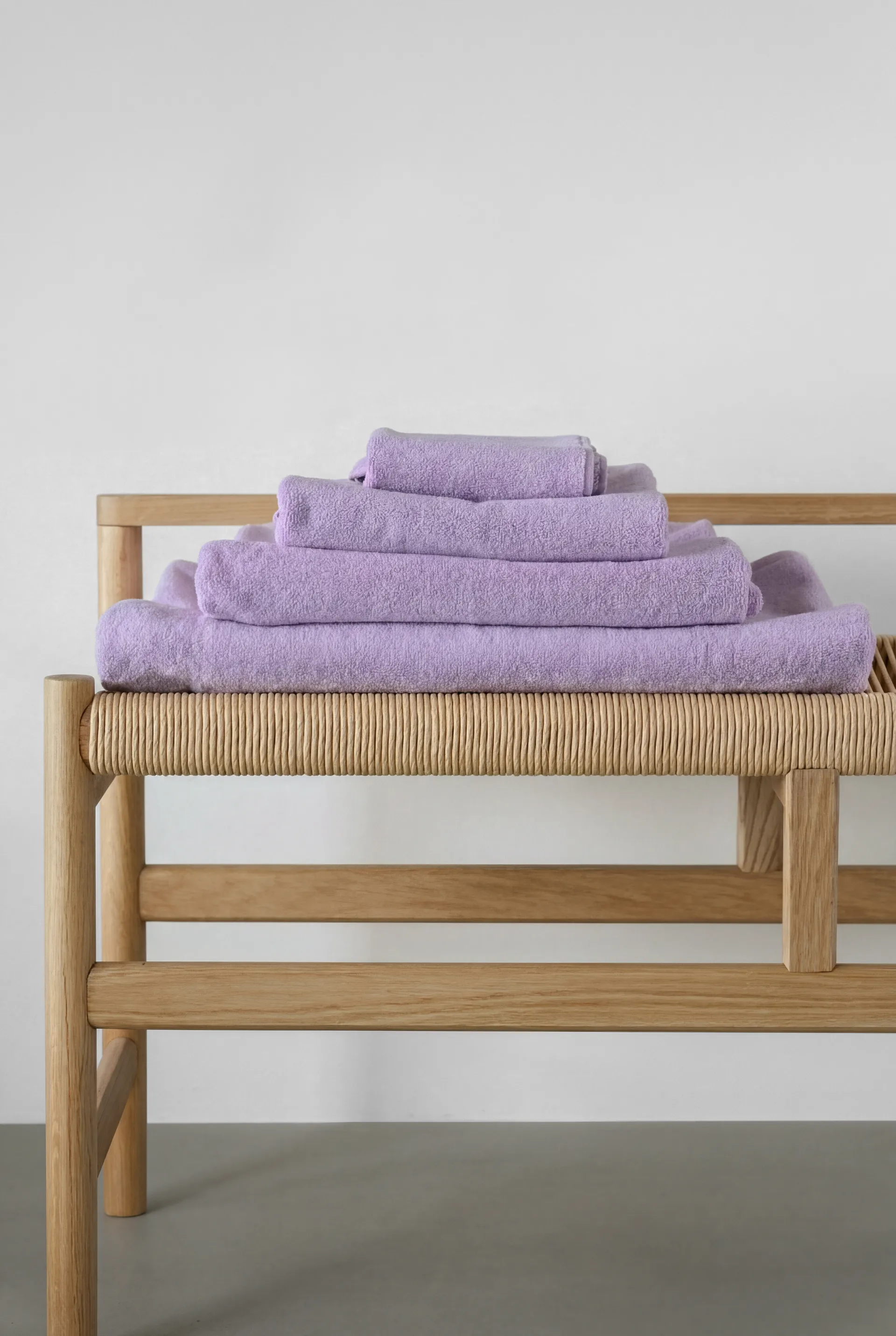 Drift towel set 4 pieces - Purple,  Scandi Living