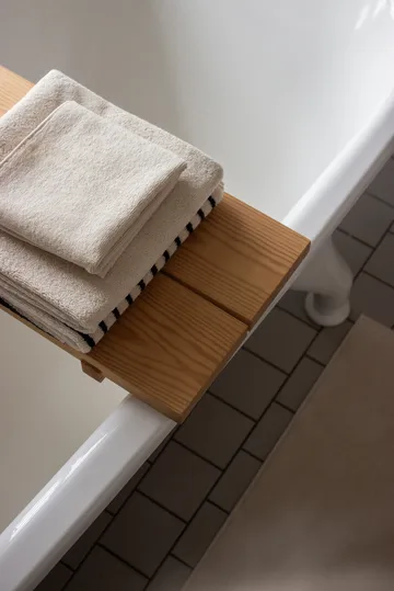 Drift towel set 4 pieces - White - Scandi Living