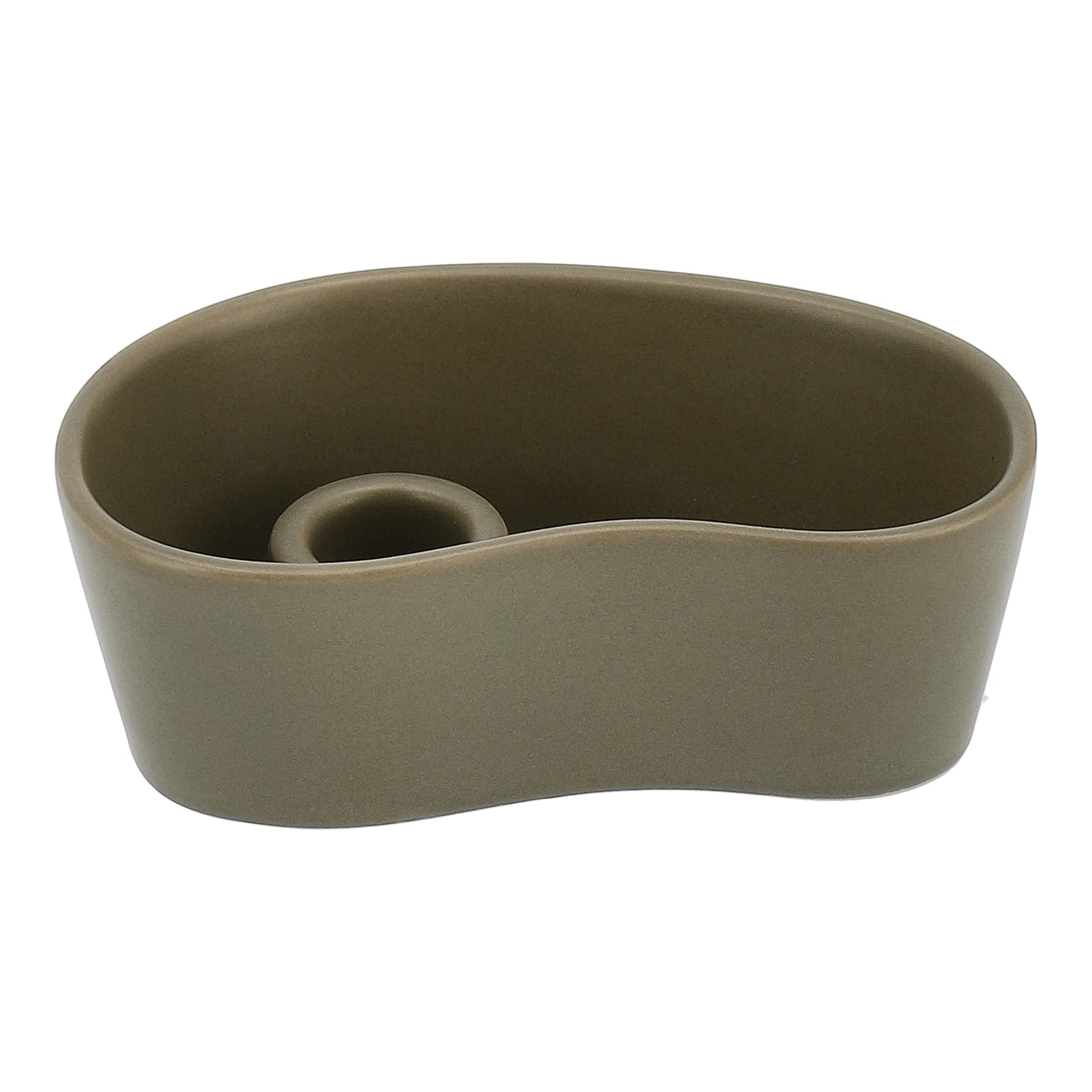 Ember candleholder, Green, 8x14 cm Scandi Living