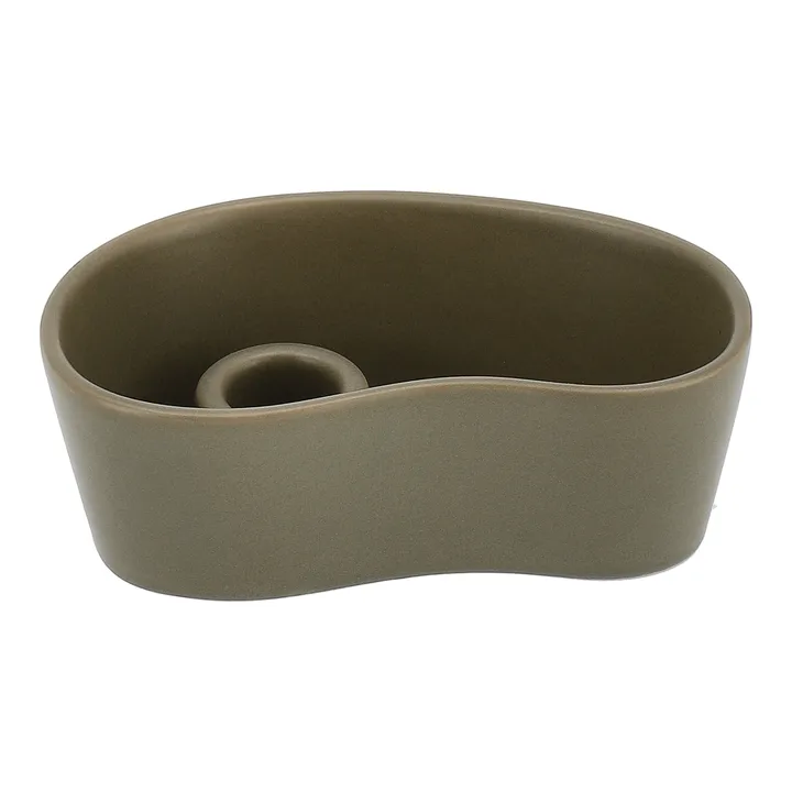 Ember candleholder - Green, 8x14 cm - Scandi Living