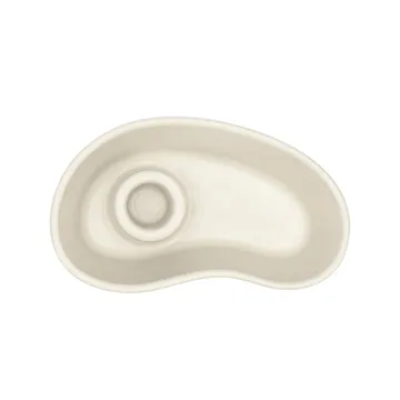 Ember candleholder - White, 8x14 cm - Scandi Living