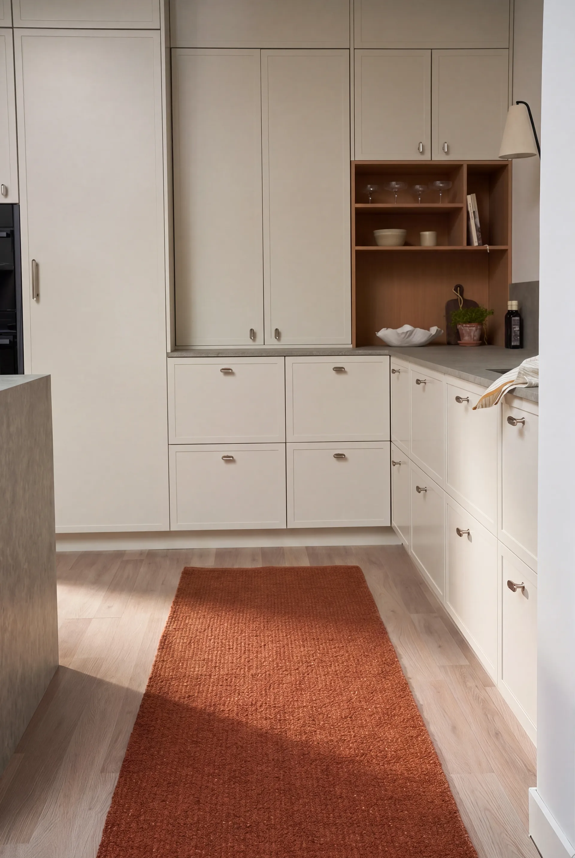 Fallow runner rug, Rust, 70x150 cm Scandi Living