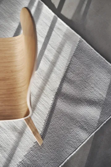 Flow kelim rug white-grey - 170x240 cm - Scandi Living