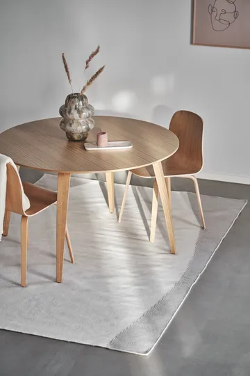 Flow kelim rug white-grey - 170x240 cm - Scandi Living