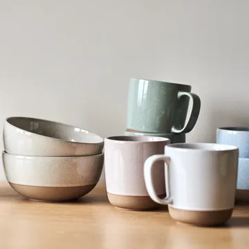 Fossil mug 35 cl - white - Scandi Living