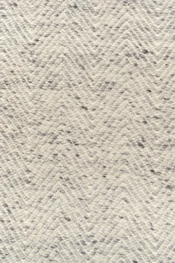 Furrow wool rug natural white/grey - 200x300 cm - Scandi Living