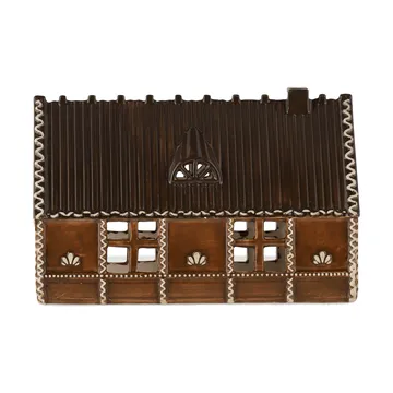Ginger bread lantern house - 18 cm - Scandi Living