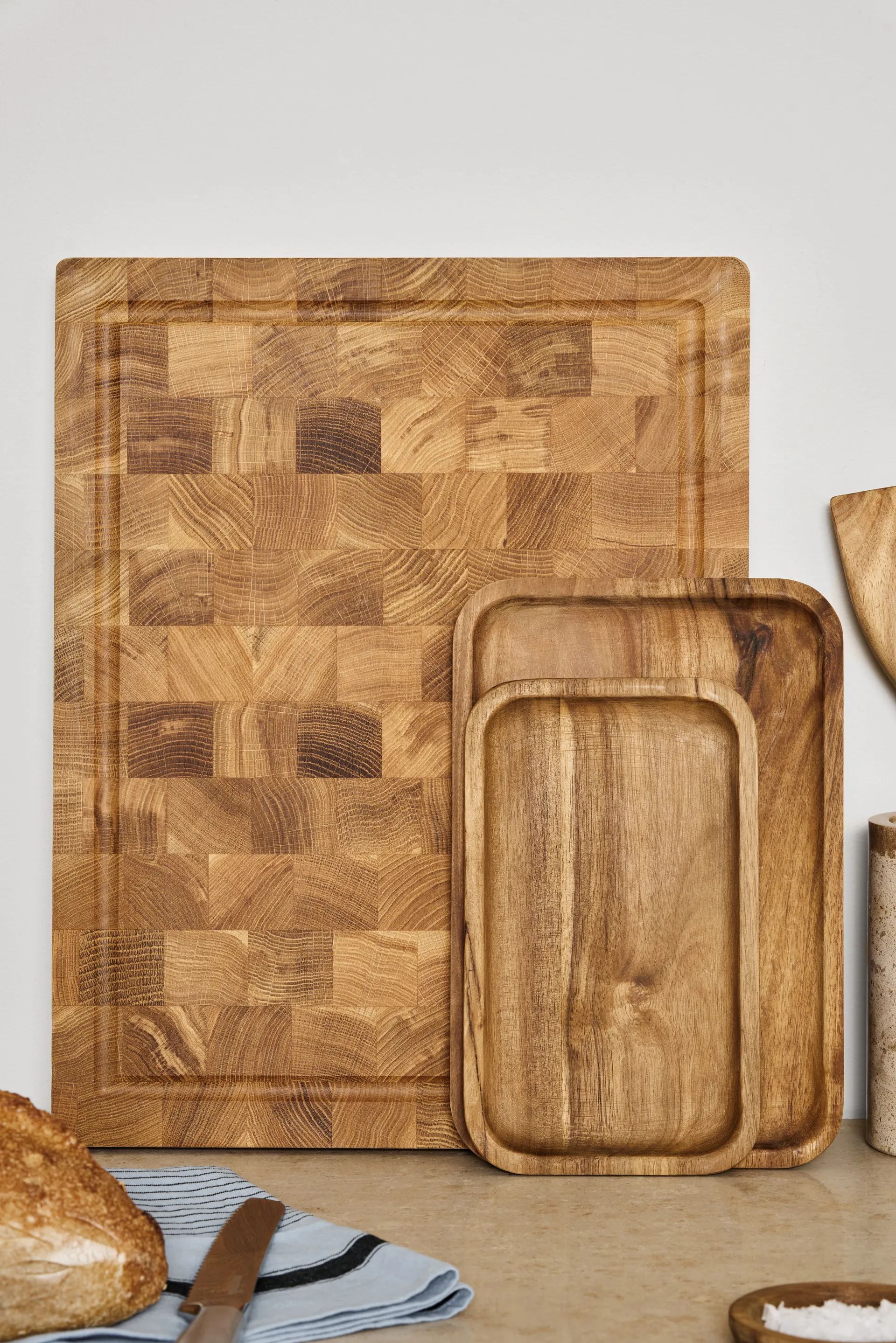 Hollow serving tray, 15x25 cm Scandi Living