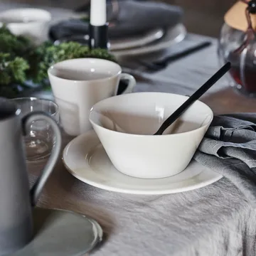 Kalk bowl 60 cl - white - Scandi Living