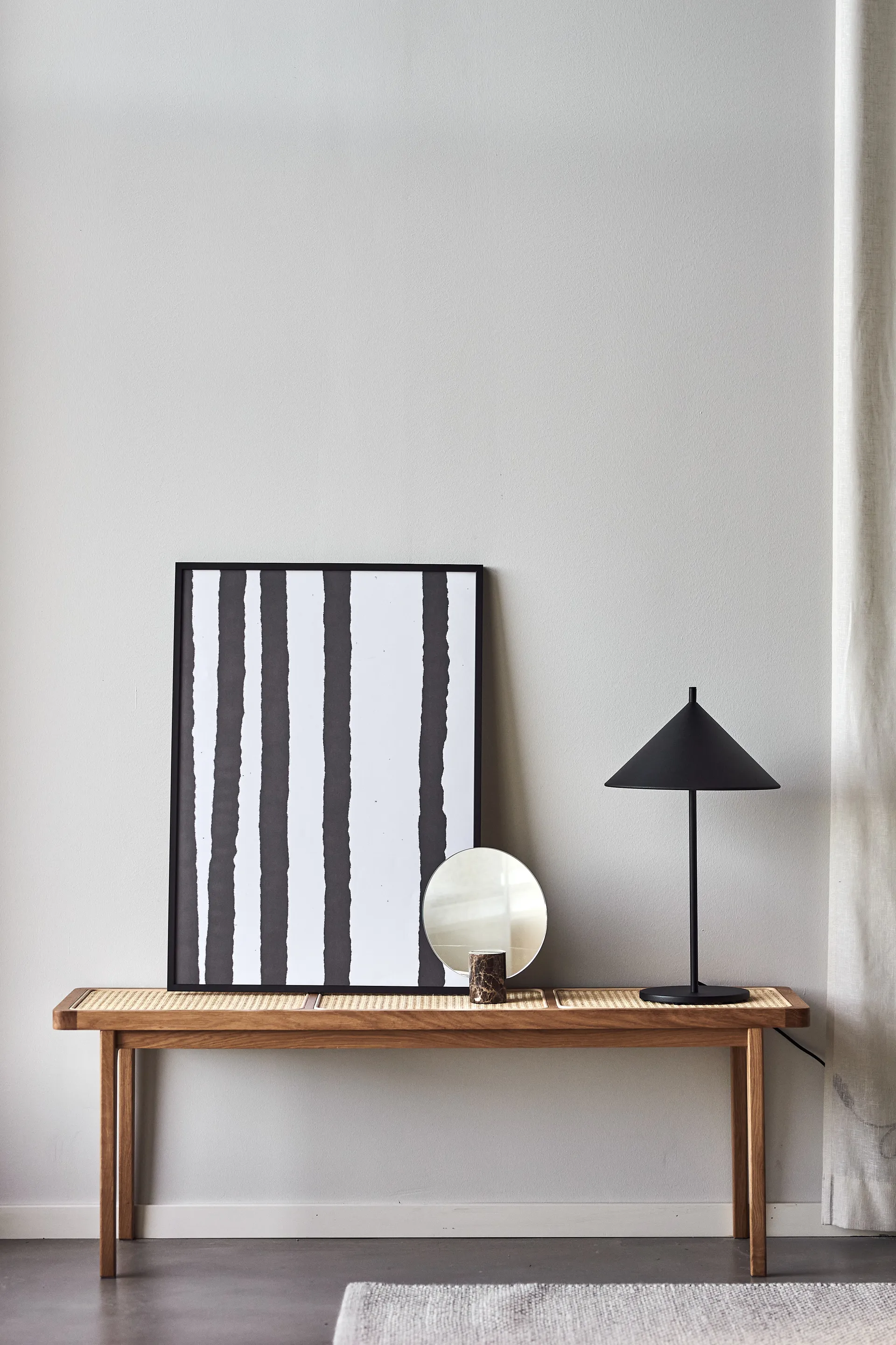 Lineage poster black, 50x70 cm Scandi Living