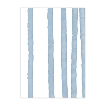 Lineage poster blue - 50x70 cm - Scandi Living