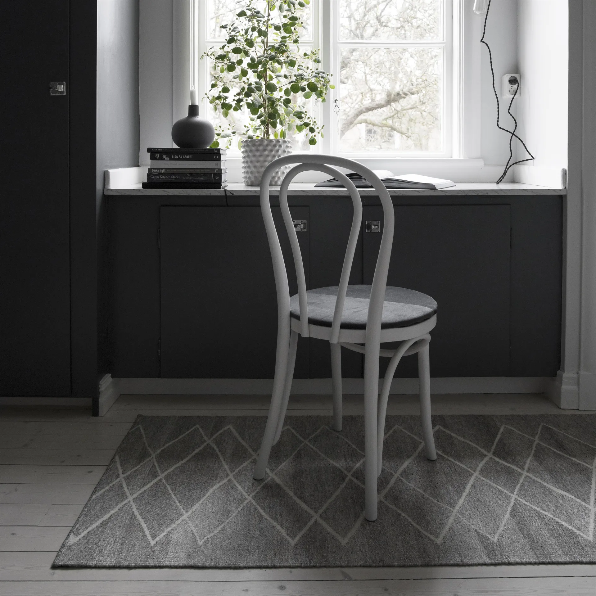Peak wool rug cream, 80x240 cm Scandi Living