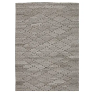Peak wool rug natural grey - 170x240 cm - Scandi Living