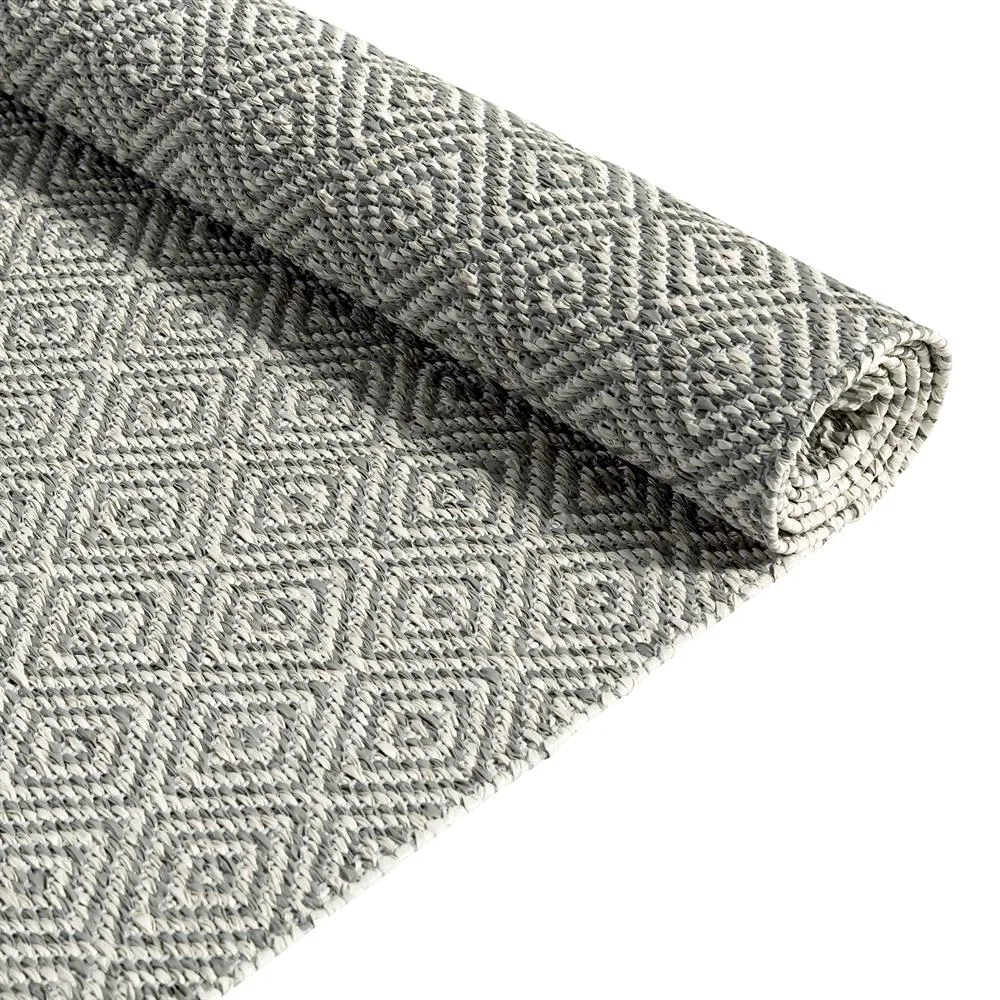 Salt rug concrete (grey), 70x150 cm Scandi Living