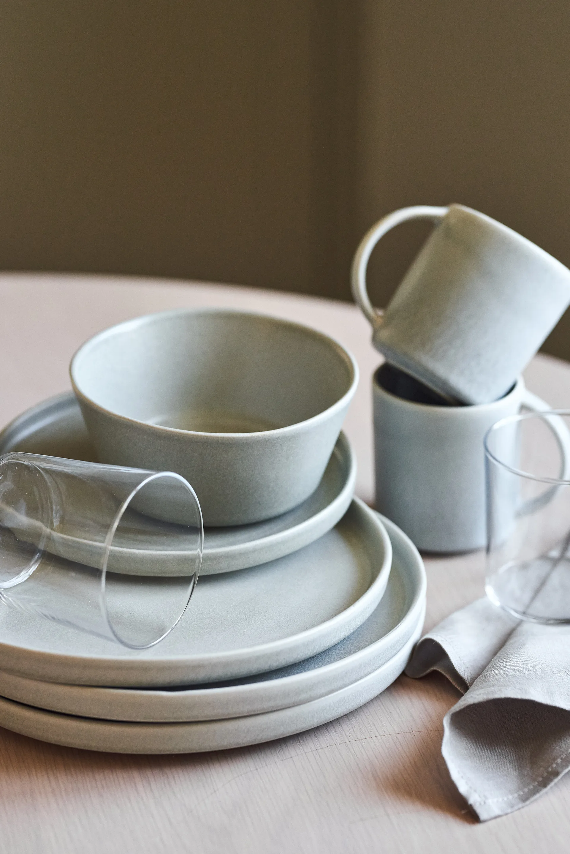 Sandsbro bowl, Light grey, Ø15 cm Scandi Living