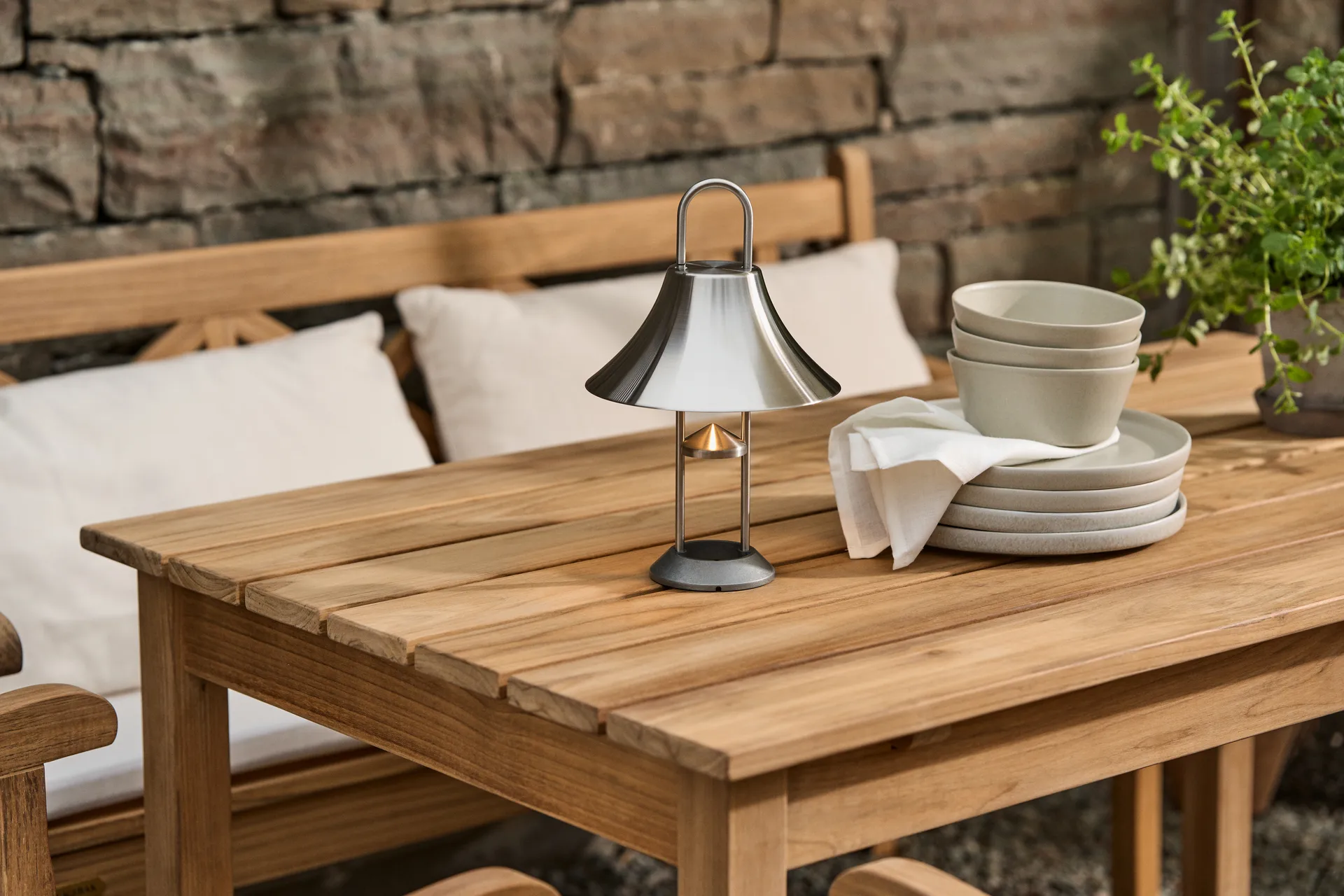 Sandsbro dinner plate light grey, Ø26 cm, 6-pack,  Scandi Living
