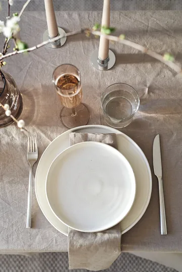Sandsbro dinner plate - Off white, Ø26 cm - Scandi Living
