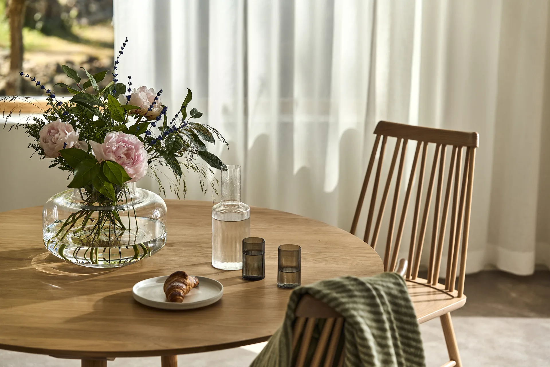 Sandsbro small plate offwhite, Ø20 cm, 8-pack,  Scandi Living