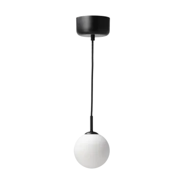 Solar pendant D15 cm - Frosted white - Scandi Living