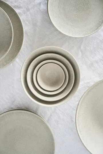 Terra soup bowl - Beige stoneware, Ø16 cm - Scandi Living