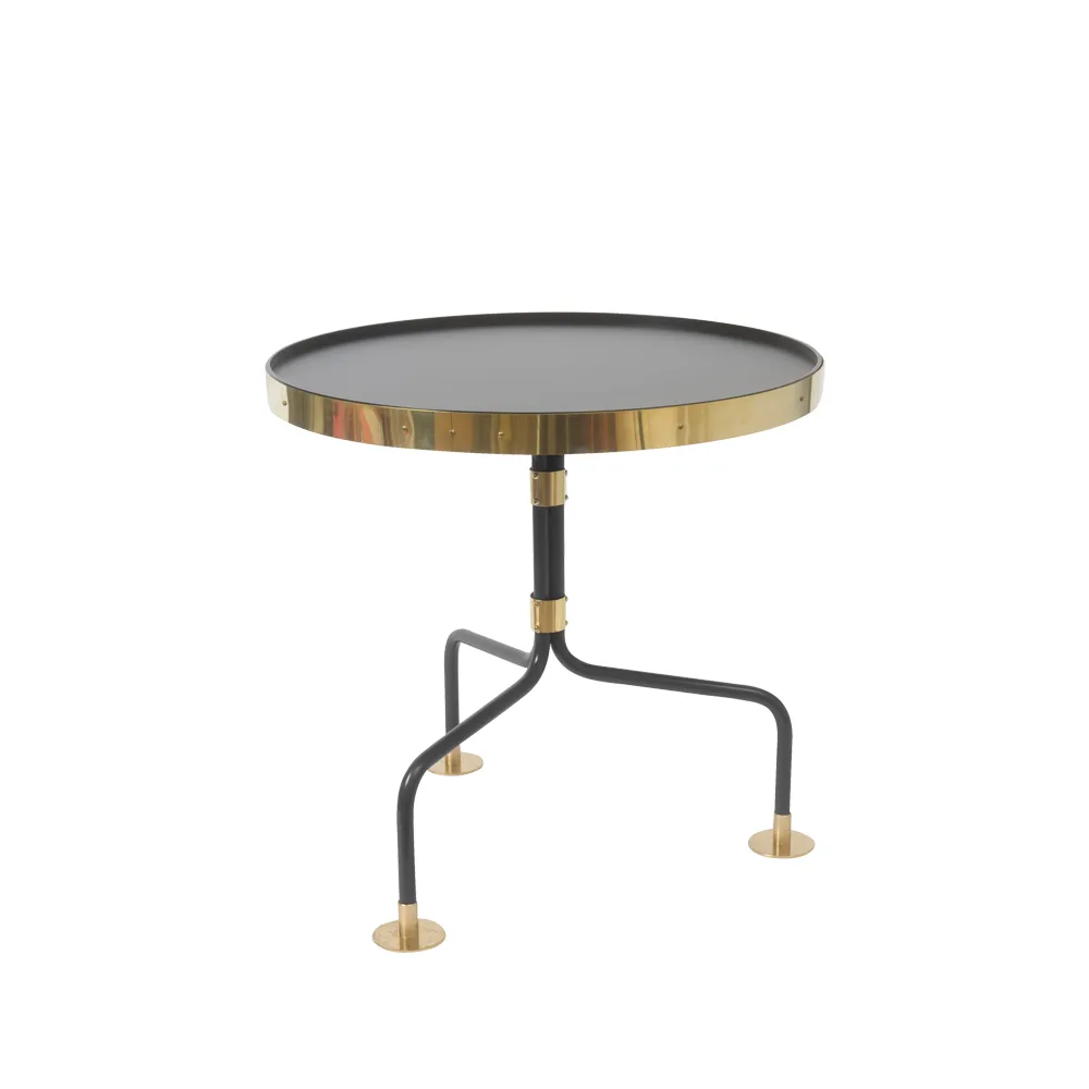 Side table 12, Black/brass Scherlin