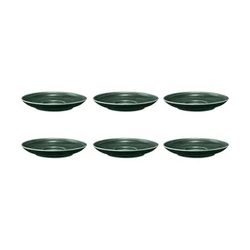 Terra coffee saucer Ø12 cm 6-pack - Moss Green - Seltmann Weiden