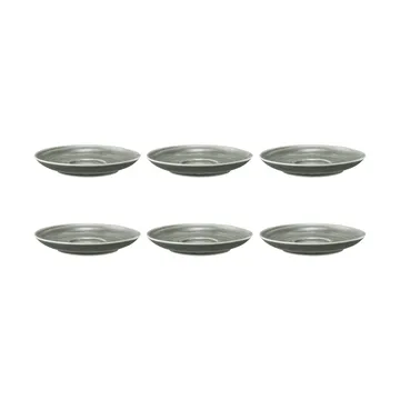 Terra coffee saucer Ø12 cm 6-pack - Pearl Grey - Seltmann Weiden