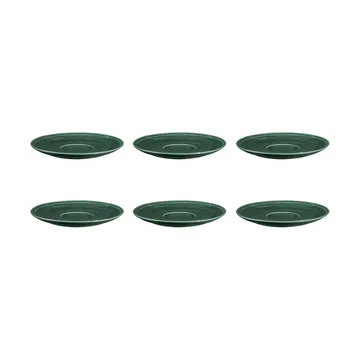 Terra coffee saucer Ø16.1 cm 6-pack - Moss Green - Seltmann Weiden